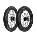 CST 17" Surron LBX / E Ride Pro Supermoto Wheel Set - Black